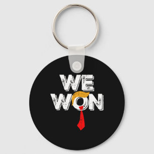 Winner Trump Vance We Won Took Byck America Key Ring