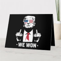 Winner Trump We Won Inauguration Day 47th