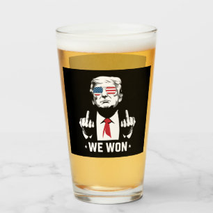 Winner Trump We Won Inauguration Day 47th  Glass