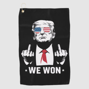 Winner Trump We Won Inauguration Day 47th Golf Towel
