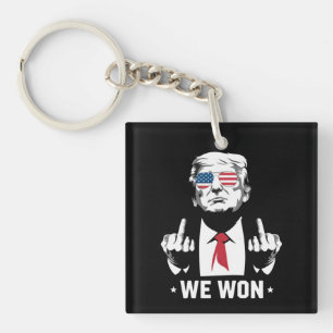 Winner Trump We Won Inauguration Day 47th  Key Ring
