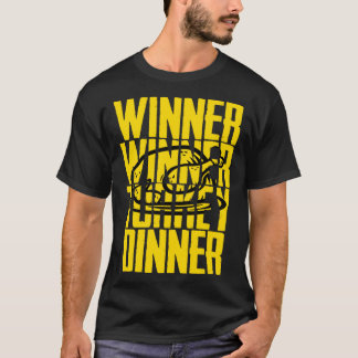 Winner Turkey Dinner Feast Joke Humor Thanksgiving T-Shirt
