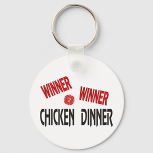 Winner Winner Chicken Dinner Key Ring