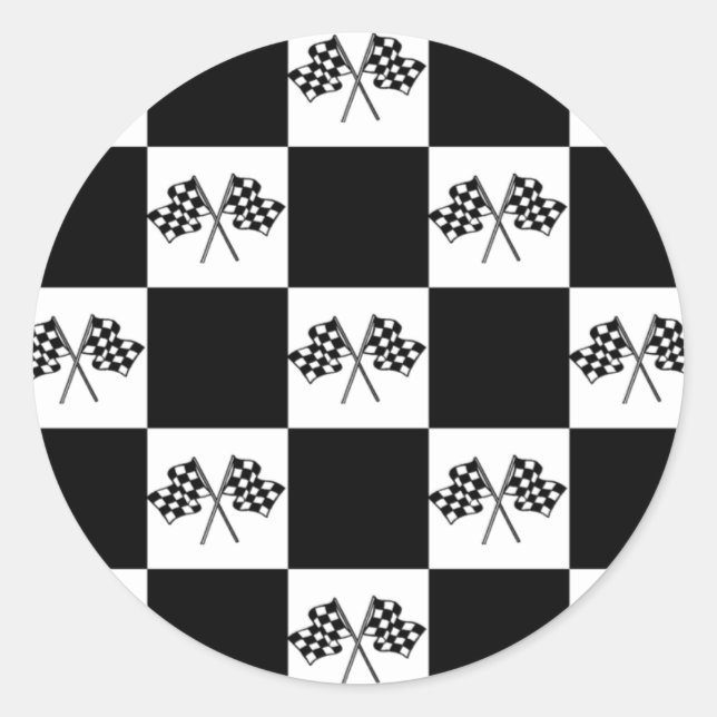 Winners Circle Stickers Auto car Racing Flags Flag (Front)