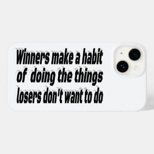 Winners Habits Motivational Quote  Case-Mate iPhone 14 Case