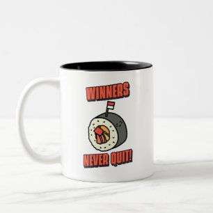 Winners Never Quit Mug