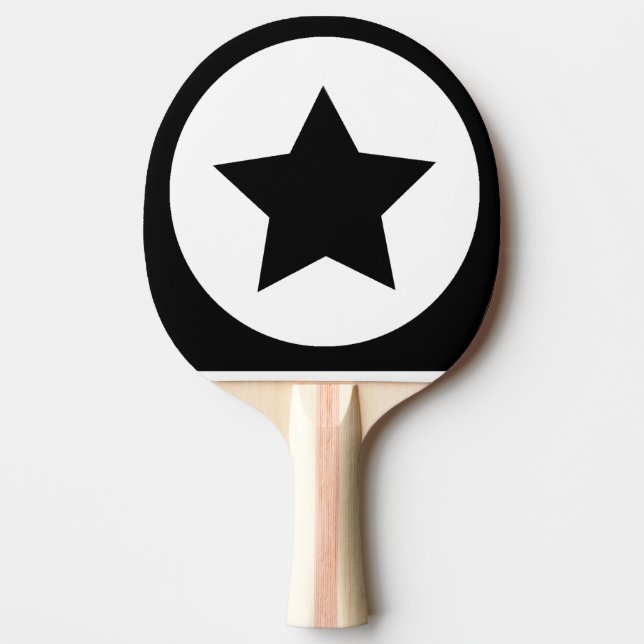 Winners Star Ping Pong Paddle (Front)