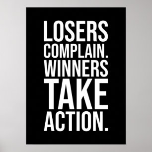 Winners Take Action Poster