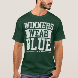 Winners Wear Blue Color Waream Camp Wear Spirit Ga T-Shirt