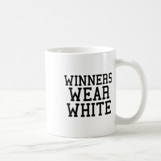 Winners Wear White Colour War Camp Team Game Compe Coffee Mug