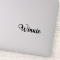 Winnie Name - Handwritten Calligraphy
