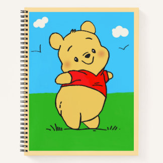 Winnie Spiral notebook