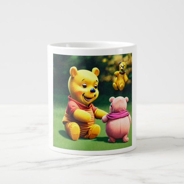 Winnie the Pooh 4. Large Coffee Mug (Front)