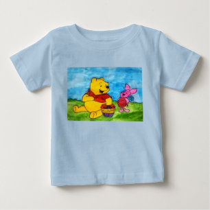 Winnie the Pooh and Piglet Best Friends  Baby T-Shirt