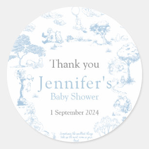 Winnie the Pooh Classic Round Sticker