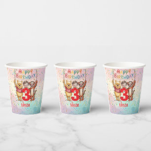 Winnie the Pooh Happy Birthday Paper Cups