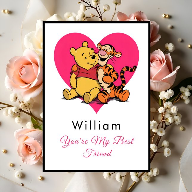 Winnie the Pooh & Piglet Cute Card (Creator Uploaded)