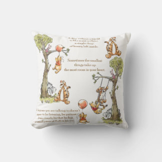 Winnie the Pooh Pillow; Hundred Acre Wood Cushion