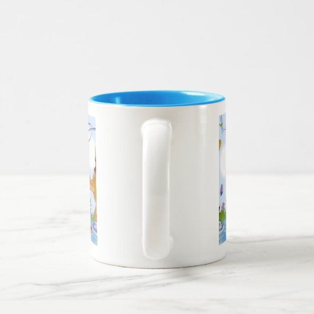 Winnie-the-Pooh Two-Tone Coffee Mug (Handle)