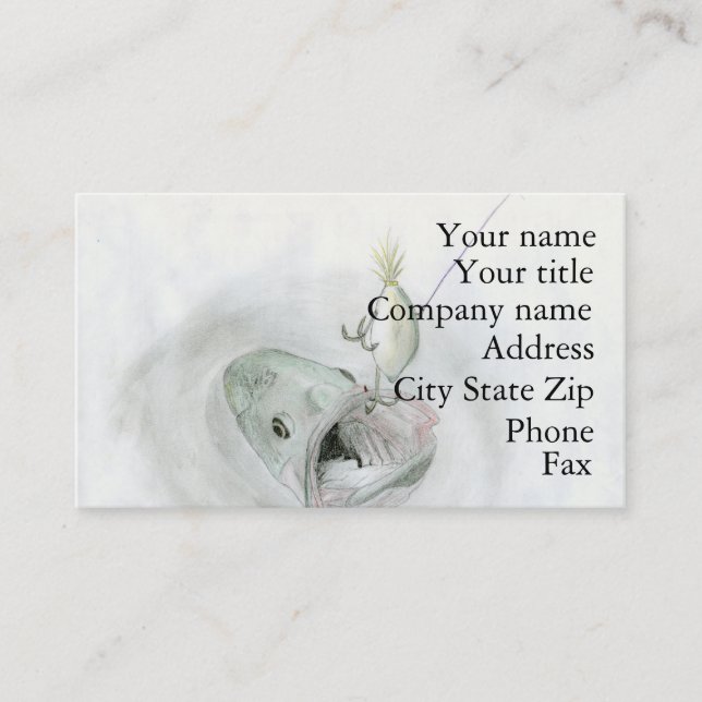 Winning art by  B. Bailey - Grade 8 Business Card (Front)