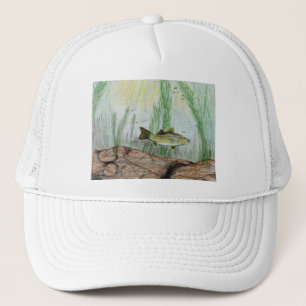 Winning Art By B. Selby Grade 4 Trucker Hat