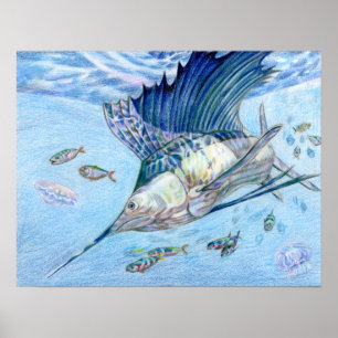 Winning art by C. Huang - Grade 10 Poster