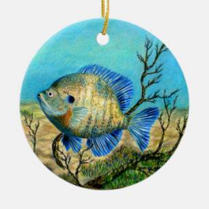 Winning art by  G. Barker - Grade 11 Ceramic Tree Decoration