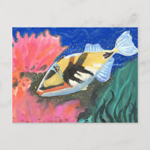 Winning art by I. Liu - Grade 7 Postcard
