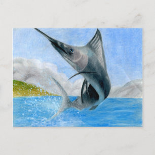 Winning art by J. Shi - Grade 7 Postcard