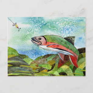 Winning Art By T. Phillips Grade 4 Postcard