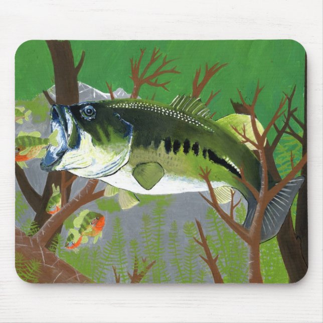 Winning artwork by B. King, Grade 7 Mouse Pad (Front)