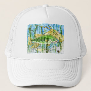 Winning artwork by C. Durler, Grade 6 Trucker Hat