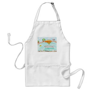 Winning artwork by C. Rousseau, Grade 4 Standard Apron