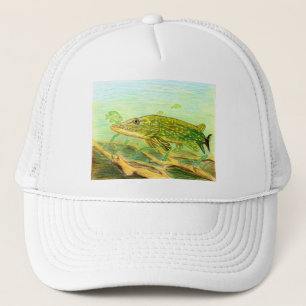 Winning artwork by R. Hinkens, Grade 5 Trucker Hat