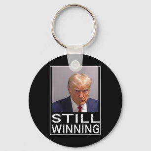 Winning - Funny Trump Mug Shot - Trump Mug Shot Key Ring