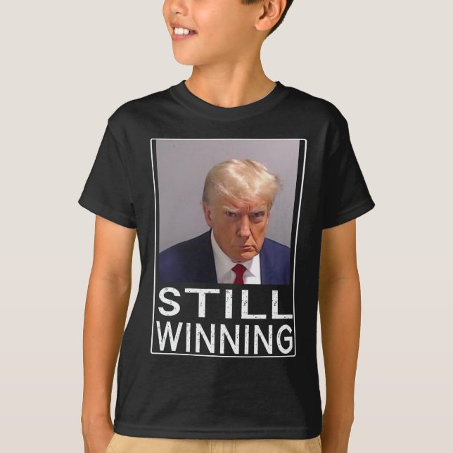 Winning - Funny Trump Mug Shot - Trump Mug Shot  T-Shirt (Front)