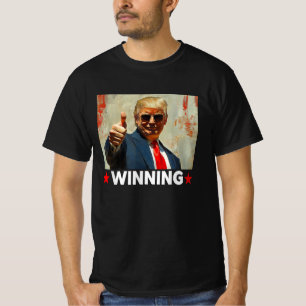 Winning Funny Trump Sunglasses Trump 2024 T-Shirt