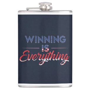 Winning Is Everything Hip Flask