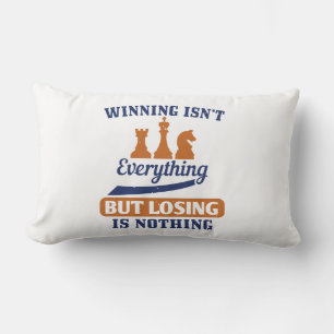 Winning Isn’T Everything But Losing Is Nothing Lumbar Cushion