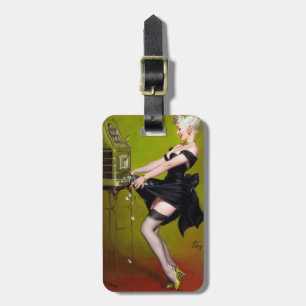 Winning Pin Up Luggage Tag