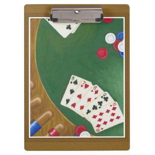 Winning Poker Hand Six Through Ten Clipboard