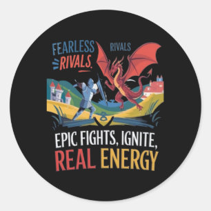 Winning Strategy Classic Round Sticker