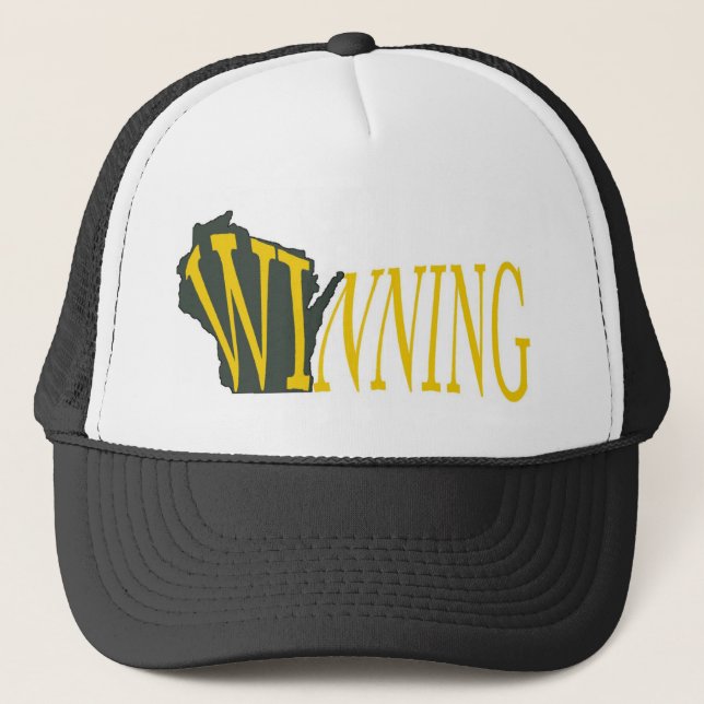 Winning Wisconsin Trucker Hat (Front)