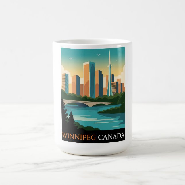 Winnipeg Canada Coffee Mug (Center)