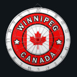 Winnipeg Canada Dartboard<br><div class="desc">Winnipeg</div>