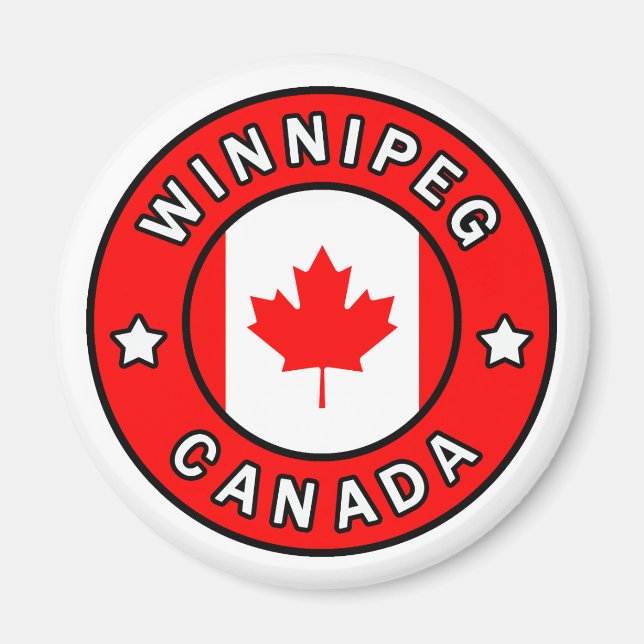 Winnipeg Canada Magnet (Front)