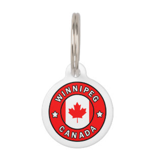 Winnipeg Canada Pet Tag