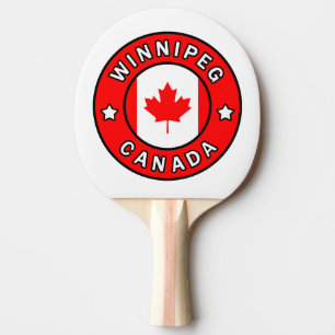 Winnipeg Canada Ping Pong Paddle