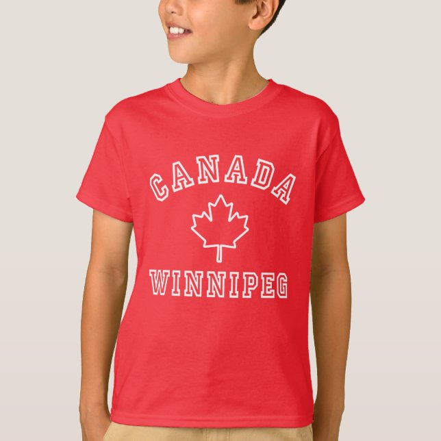Winnipeg Canada T-Shirt (Front)