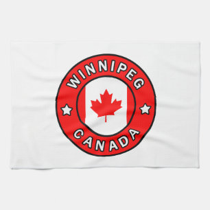 Winnipeg Canada Tea Towel